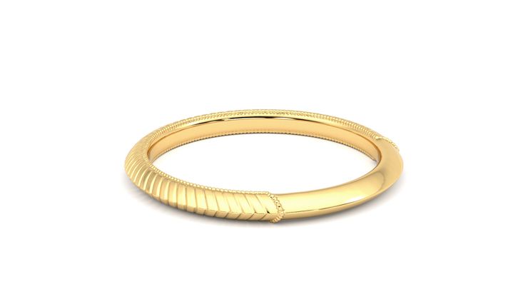 Taylor & Hart Calico Wedding Ring 360 degree image 18