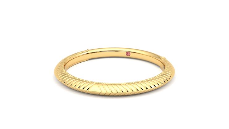 Taylor & Hart Calico Wedding Ring 360 degree image 26