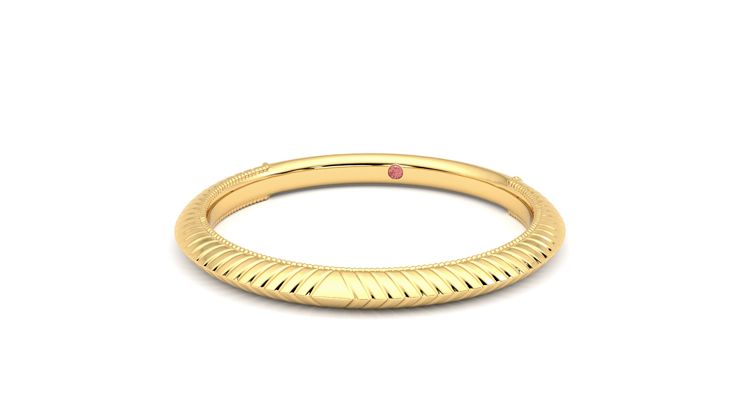 Taylor & Hart Calico Wedding Ring 360 degree image 27
