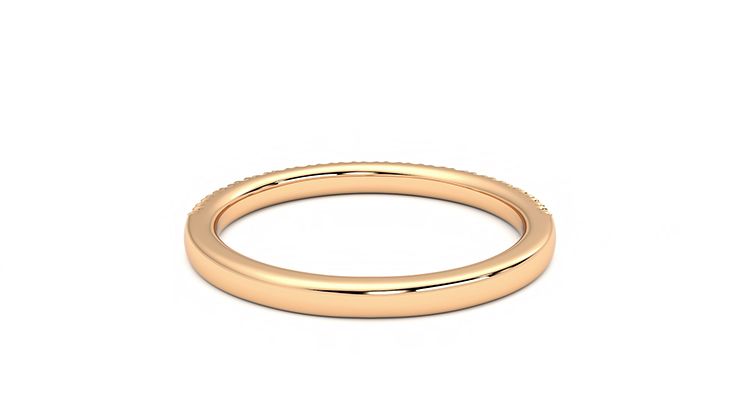Taylor & Hart Camellia Wedding Ring 360 degree image 15