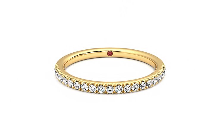 Taylor & Hart Camellia Wedding Ring 360 degree image 0