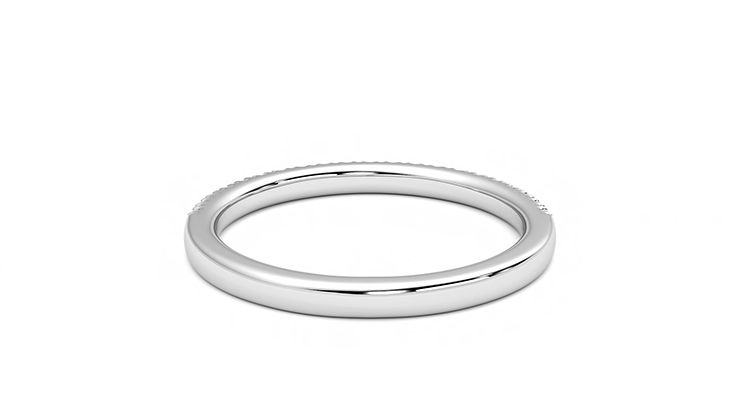 Taylor & Hart Camellia Wedding Ring 360 degree image 15