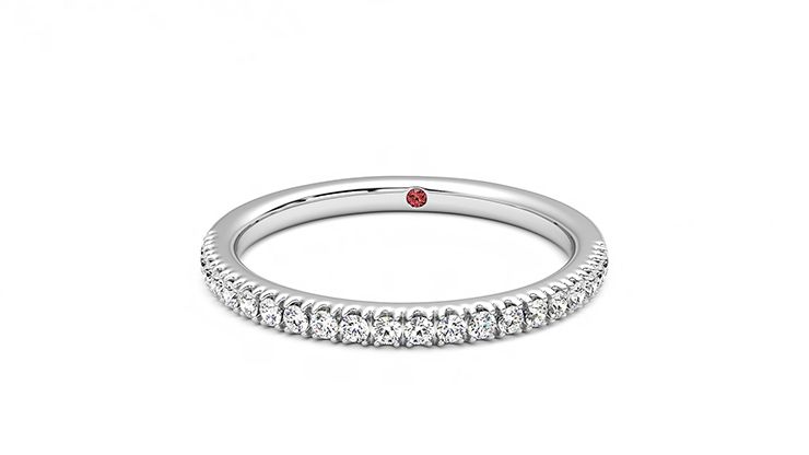 Taylor & Hart Camellia Wedding Ring 360 degree image 28