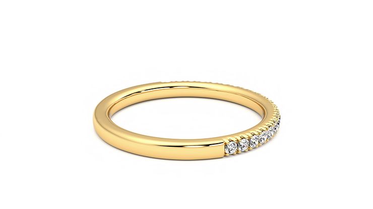 Taylor & Hart Camellia Wedding Ring 360 degree image 11