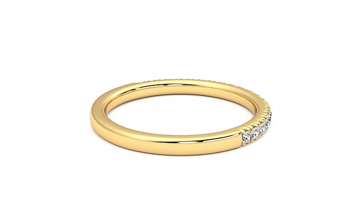 Taylor & Hart Camellia Wedding Ring 360 degree image 12