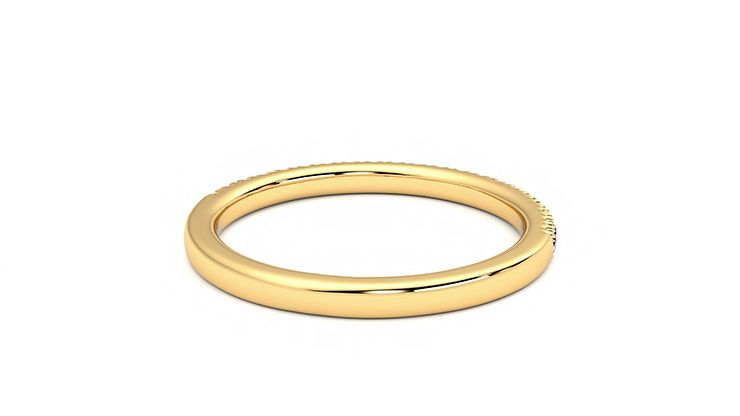 Taylor & Hart Camellia Wedding Ring 360 degree image 14