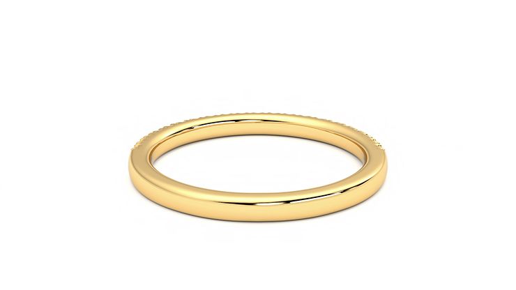 Taylor & Hart Camellia Wedding Ring 360 degree image 15