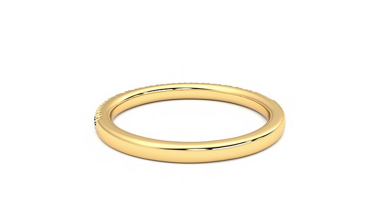 Taylor & Hart Camellia Wedding Ring 360 degree image 16