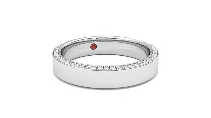 Taylor & Hart Cedar Wedding Ring 360 degree image 3