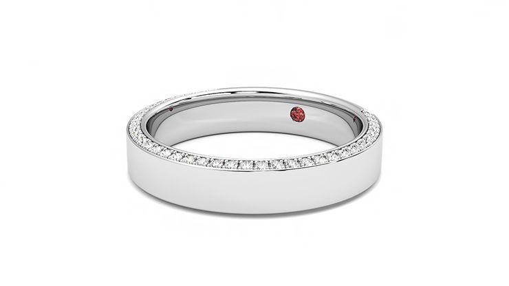 Taylor & Hart Cedar Wedding Ring 360 degree image 24