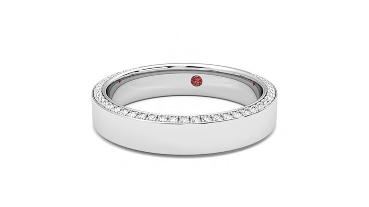 Taylor & Hart Cedar Wedding Ring 360 degree image 26