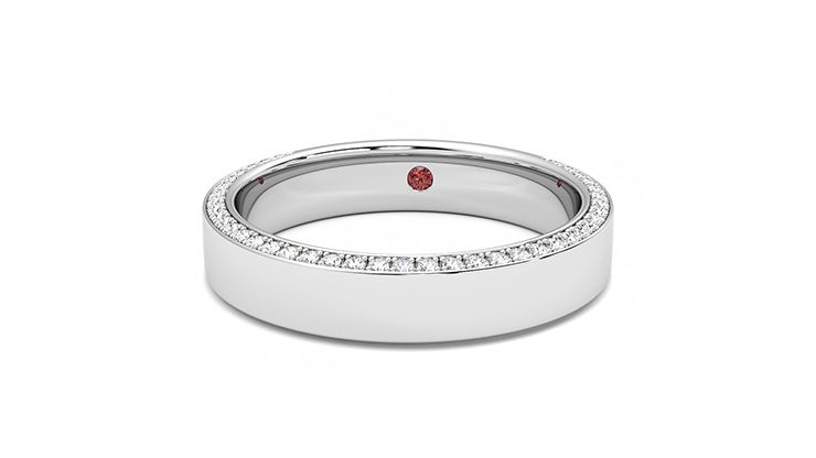 Taylor & Hart Cedar Wedding Ring 360 degree image 27