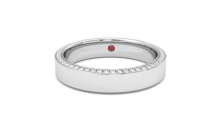 Taylor & Hart Cedar Wedding Ring 360 degree image 28