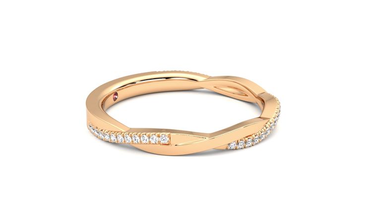 Taylor & Hart Chamomile Wedding Ring 360 degree image 8