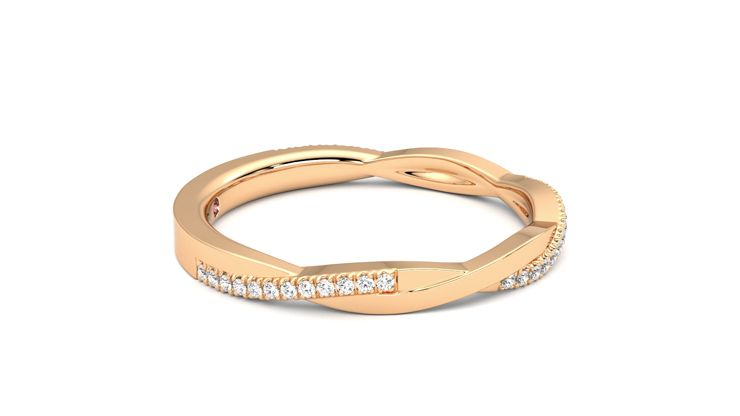 Taylor & Hart Chamomile Wedding Ring 360 degree image 9