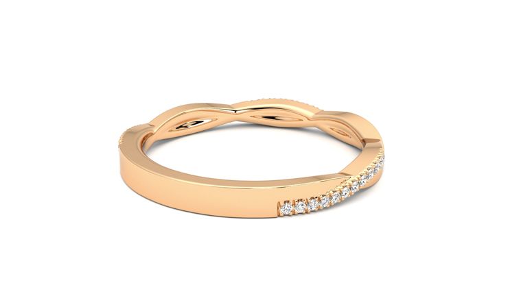Taylor & Hart Chamomile Wedding Ring 360 degree image 13