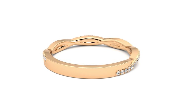 Taylor & Hart Chamomile Wedding Ring 360 degree image 14