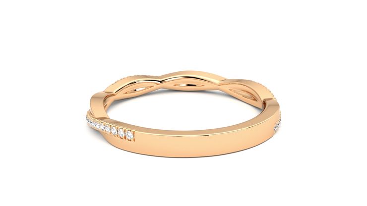 Taylor & Hart Chamomile Wedding Ring 360 degree image 16