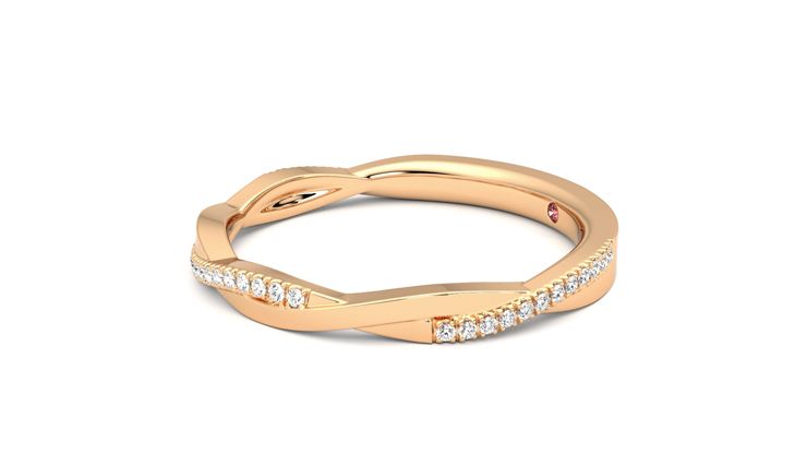Taylor & Hart Chamomile Wedding Ring 360 degree image 22