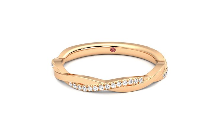 Taylor & Hart Chamomile Wedding Ring 360 degree image 28