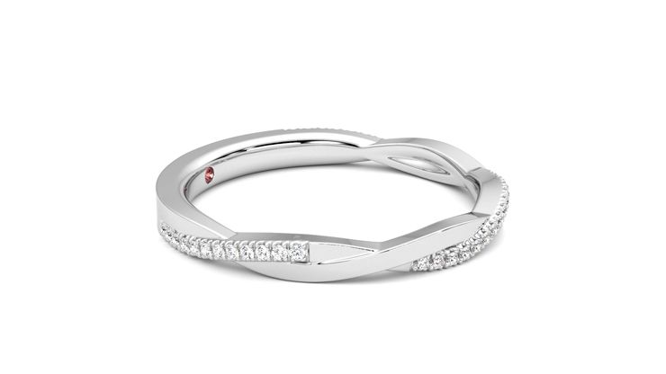 Taylor & Hart Chamomile Wedding Ring 360 degree image 8
