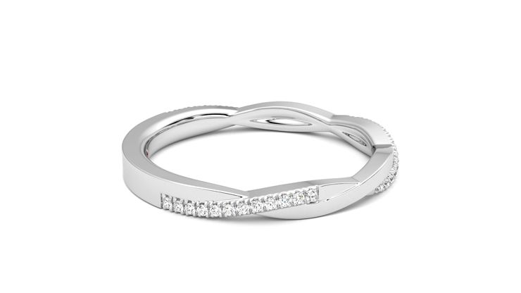 Taylor & Hart Chamomile Wedding Ring 360 degree image 10