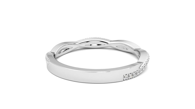 Taylor & Hart Chamomile Wedding Ring 360 degree image 14