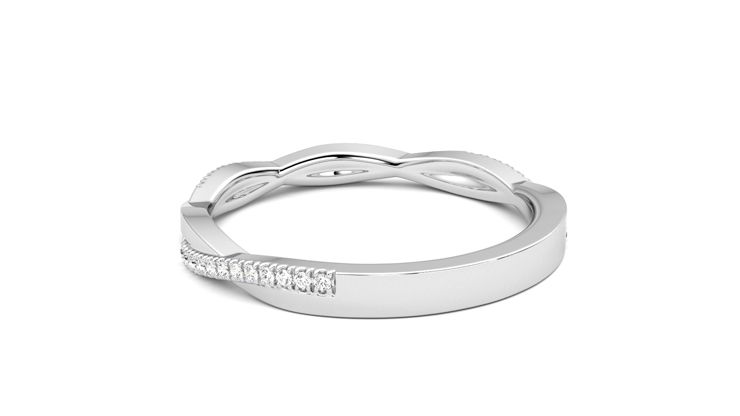 Taylor & Hart Chamomile Wedding Ring 360 degree image 17