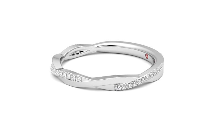 Taylor & Hart Chamomile Wedding Ring 360 degree image 22
