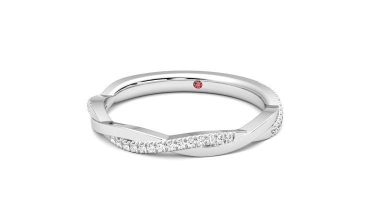 Taylor & Hart Chamomile Wedding Ring 360 degree image 27
