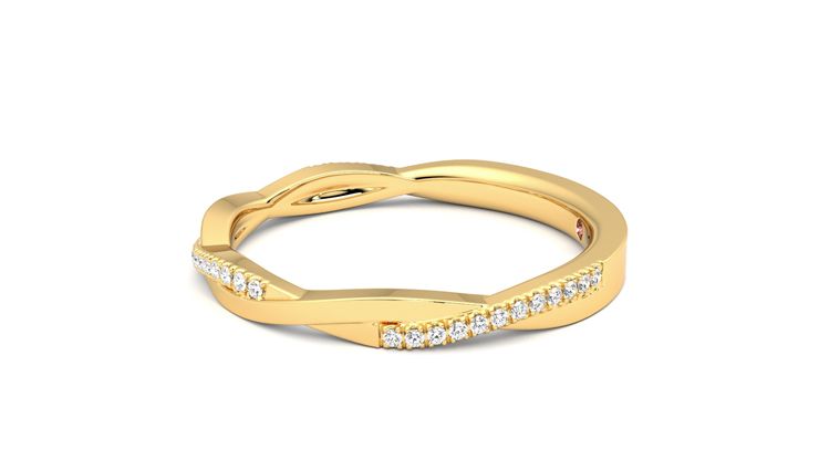 Taylor & Hart Chamomile Wedding Ring 360 degree image 21