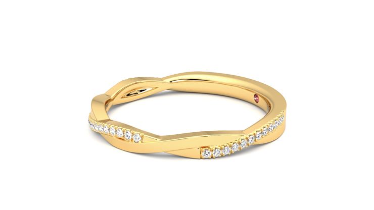 Taylor & Hart Chamomile Wedding Ring 360 degree image 22