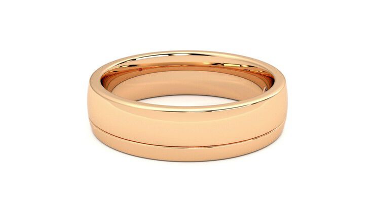 Taylor & Hart Crestone Wedding Ring 360 degree image 21