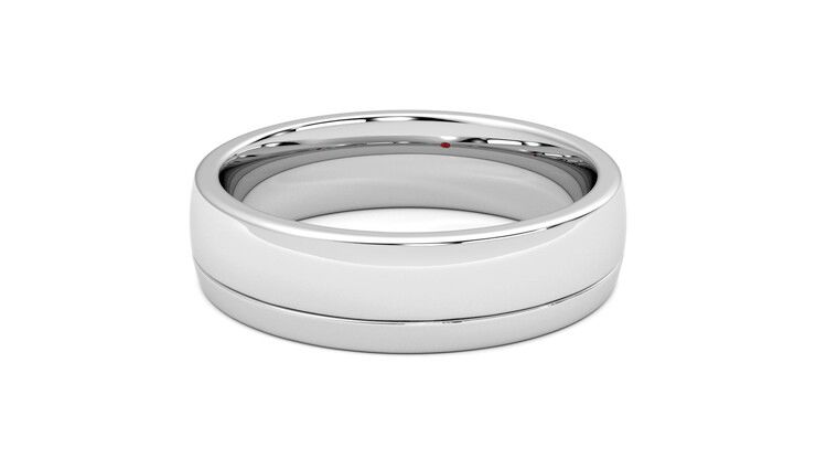 Taylor & Hart Crestone Wedding Ring 360 degree image 13