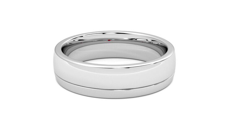 Taylor & Hart Crestone Wedding Ring 360 degree image 16