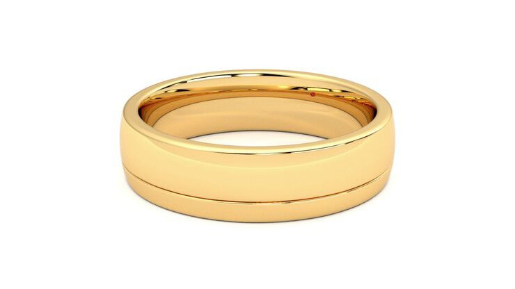 Taylor & Hart Crestone Wedding Ring 360 degree image 10