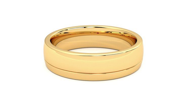Taylor & Hart Crestone Wedding Ring 360 degree image 14
