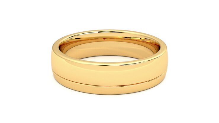 Taylor & Hart Crestone Wedding Ring 360 degree image 16