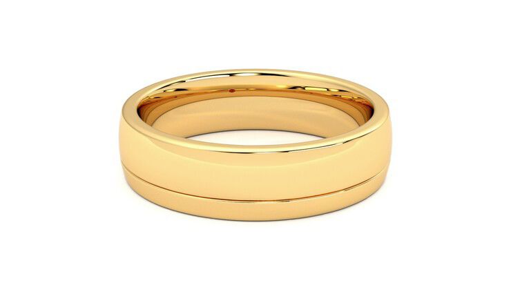 Taylor & Hart Crestone Wedding Ring 360 degree image 17