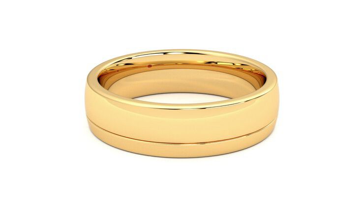 Taylor & Hart Crestone Wedding Ring 360 degree image 19