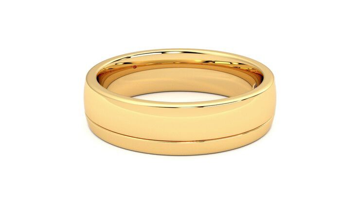 Taylor & Hart Crestone Wedding Ring 360 degree image 21