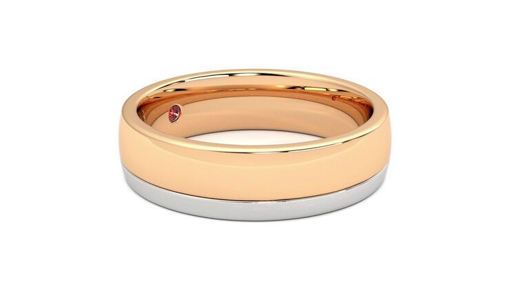 Taylor & Hart Crestone Wedding Ring 360 degree image 7