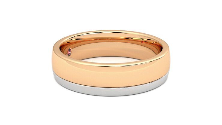Taylor & Hart Crestone Wedding Ring 360 degree image 8