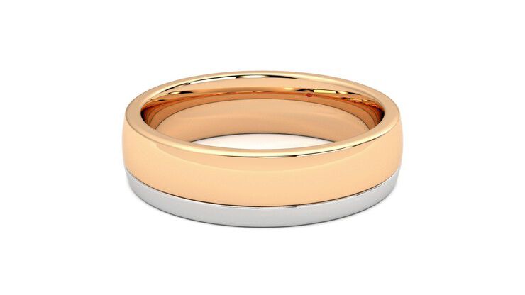 Taylor & Hart Crestone Wedding Ring 360 degree image 11