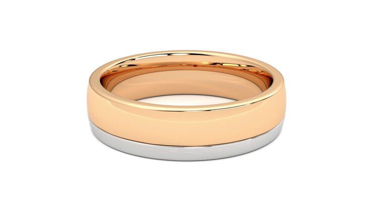 Taylor & Hart Crestone Wedding Ring 360 degree image 14