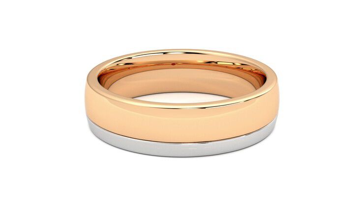 Taylor & Hart Crestone Wedding Ring 360 degree image 16