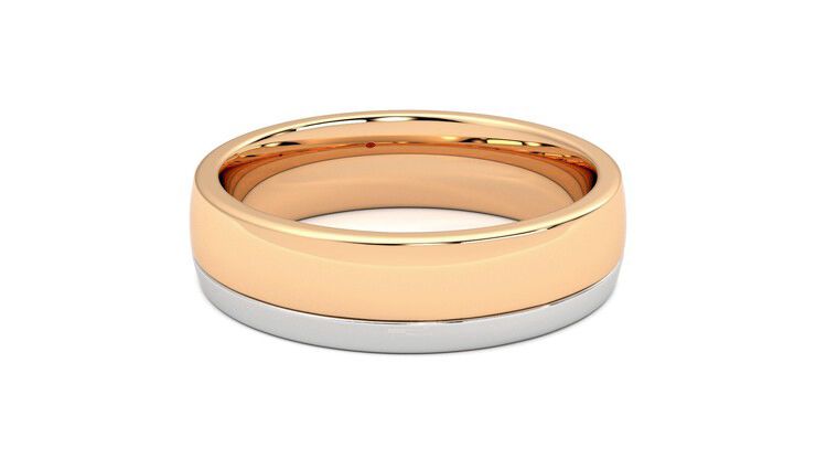 Taylor & Hart Crestone Wedding Ring 360 degree image 17