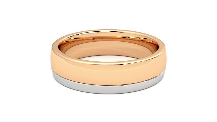 Taylor & Hart Crestone Wedding Ring 360 degree image 18