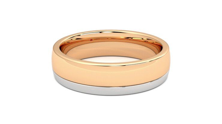 Taylor & Hart Crestone Wedding Ring 360 degree image 19