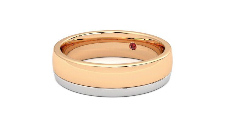 Taylor & Hart Crestone Wedding Ring 360 degree image 25